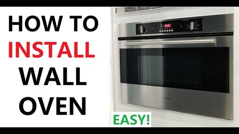 how to mount electrical box for wall oven|how to wire a wall oven.